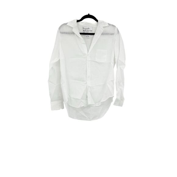 Frank & Eileen - Eileen Relaxed Button Up in White Linen Size XXS NWOT - Picture 6 of 12